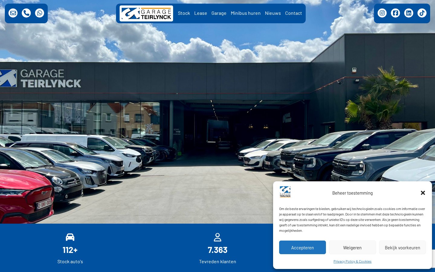 Website Garage Teirlynck
