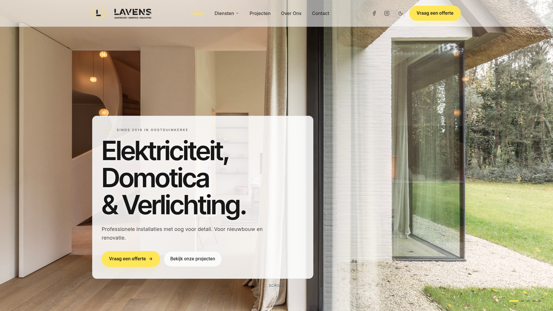 Website Lavens Elektriciteit